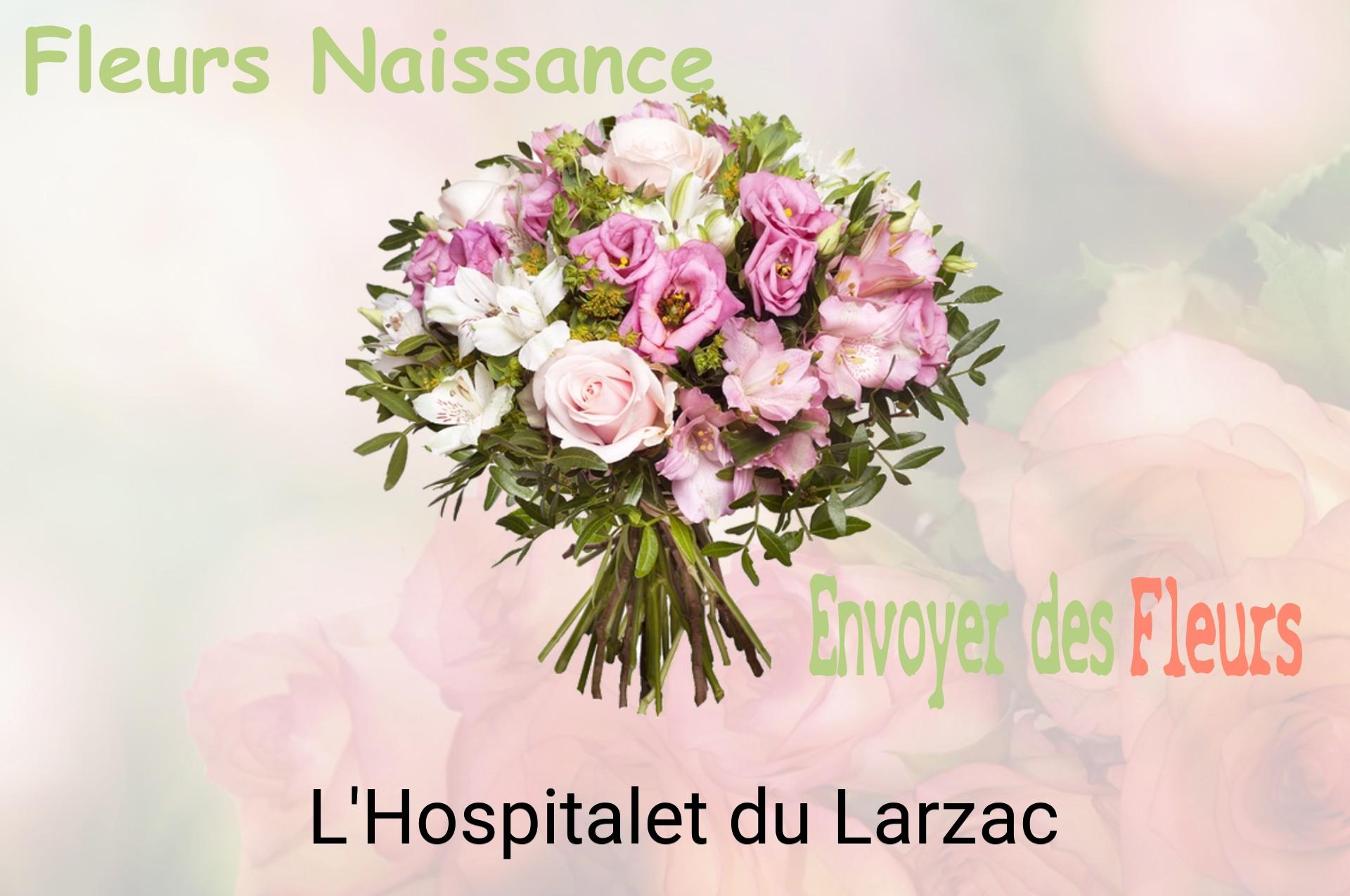 Bouquet de fleurs de naissance livré à L'Hospitalet-du-Larzac