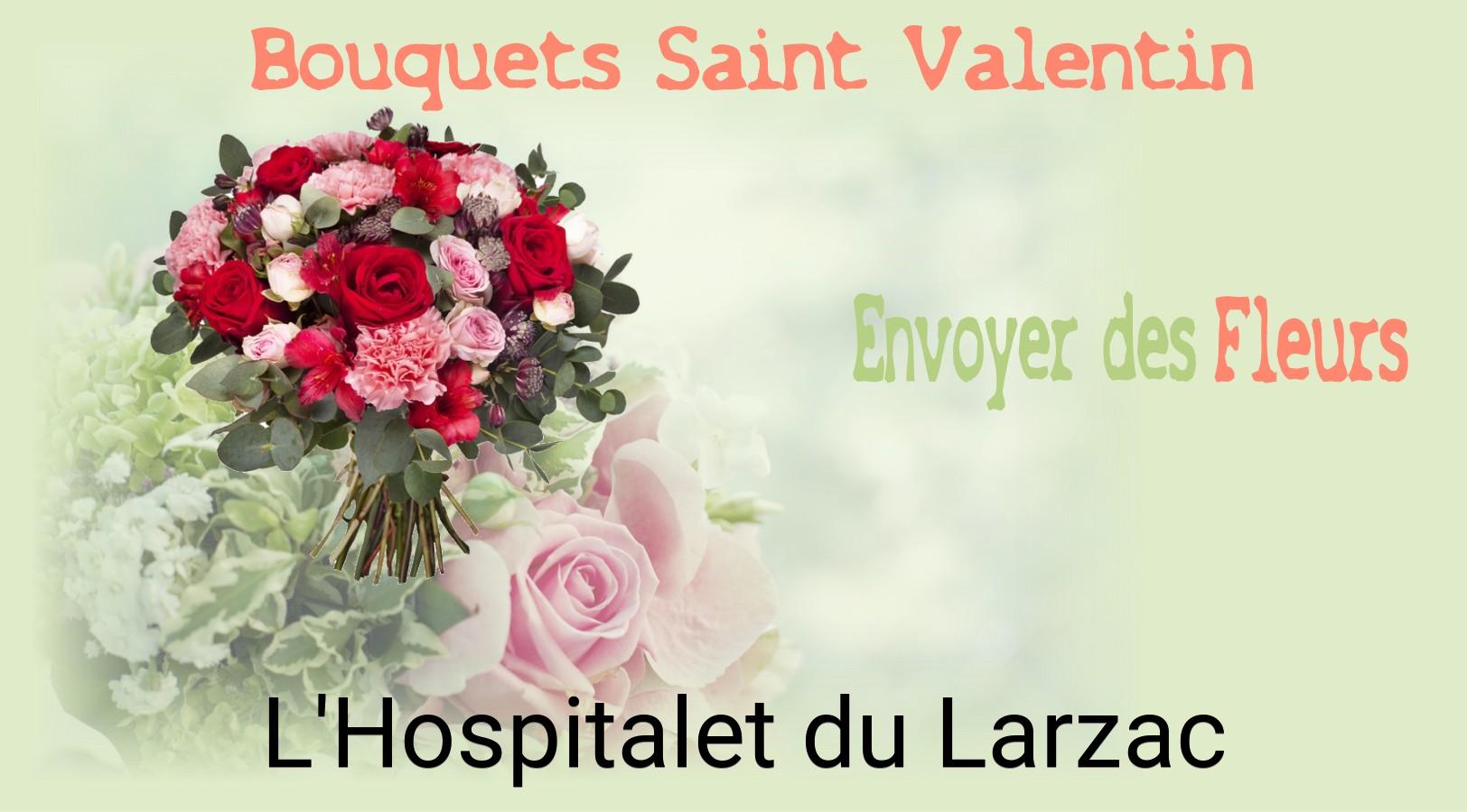 Roses de Saint-Valentin livrées à L'Hospitalet-du-Larzac